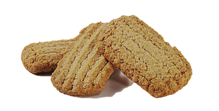 Biscotti biologici di farro con nocciole