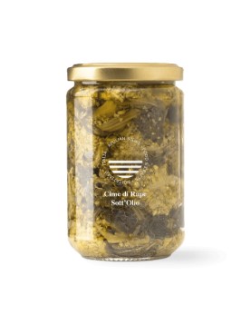 RAPE piccanti sott'olio gr.280